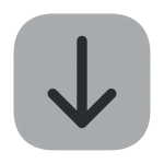Arrow Down 2 SVG Icon
